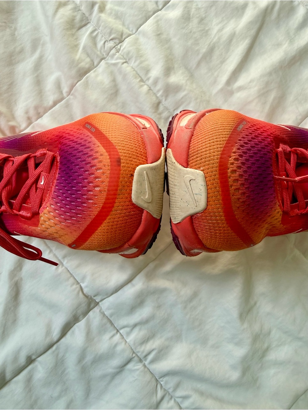 Nike Women's Vomero 18 Running Shoes Bolt Orange/Deep Red Size 8 ZoomX Foam - Picture 9 of 14